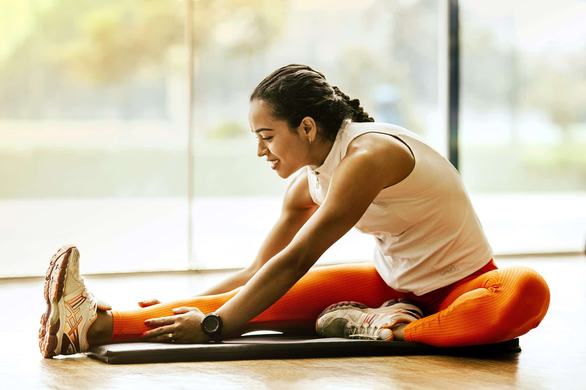 Entrainement fitness après les fêtes de fin d'année